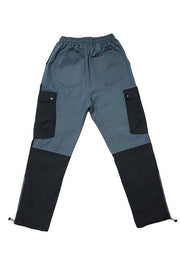 String Two Tone Cargo Pants